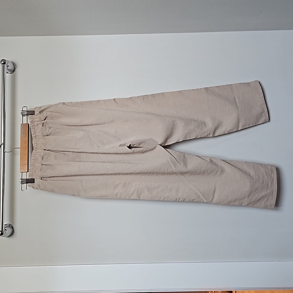Linen beige pants - Picture 5 of 5